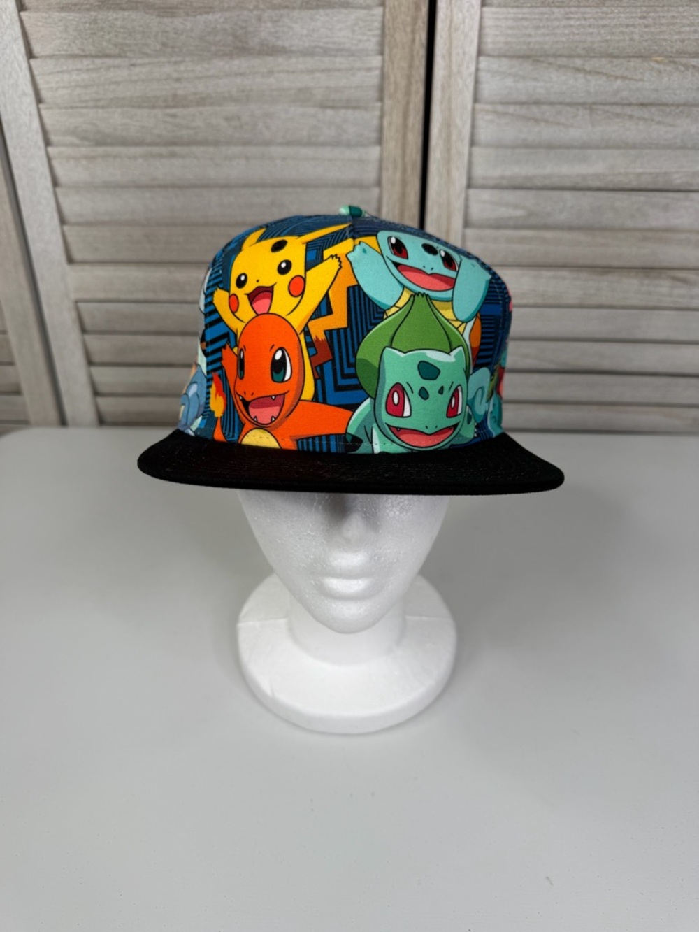POKEMON Unisex Snapback Cap Black/Multi-OSFM